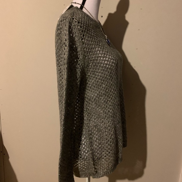 Forever 21 Gray Open Knit Sweater - Picture 4 of 10